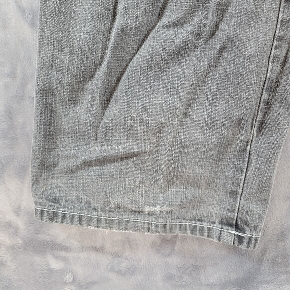 5ive Jungle & Co Jeans Men's 34 Relaxed‎ Fit Baggy Wide Denim VTG Y2K 34x29 - Picture 9 of 12